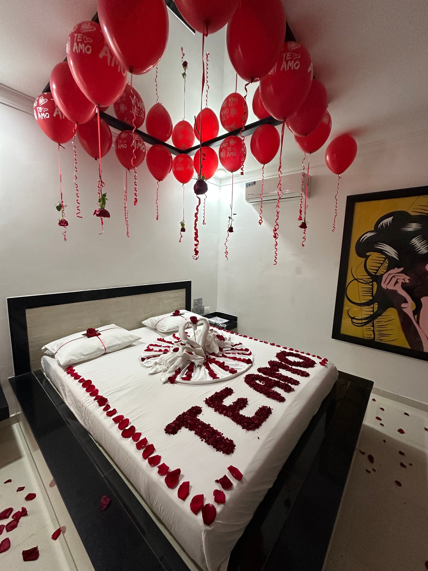 Decoración servicio de amanecida